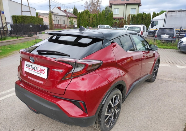 Toyota C-HR cena 94000 przebieg: 52000, rok produkcji 2018 z Muszyna małe 191